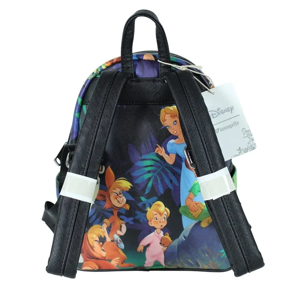 Loungefly Heart Logo Peter Pan Lost Boys Mini Backpack • 2018 • NWT • Rare